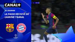 Le passe décisive de Lamine Yamal contre Bayern Munich (56')