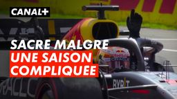 Verstappen champion du monde malgré une saison de hauts et de bas