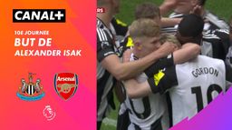 Le but de Alexander Isak contre Arsenal (12')