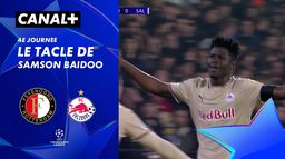 Le tacle de Samson Baidoo contre Feyenoord (46')