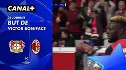 Le but de Victor Boniface contre AC Milan (51')