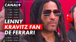 Lenny Kravitz fan de Ferrari - Grand Prix de Singapour - F1