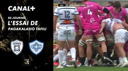 L'essai de Pagakalasio Tafili contre Castres