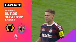 Le but de Harvey Lewis Barnes contre Wolverhampton (80')