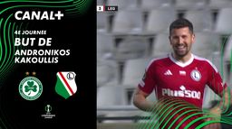 Le but contre son camp de Andronikos Kakoullis contre Legia Varsovie (86')