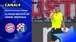 Le passe décisive de Jamal Musiala contre Dinamo Zagreb (33')