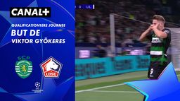 Le but de Viktor Gyökeres contre Lille (38')