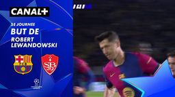 Le but de Robert Lewandowski contre Brest (10')