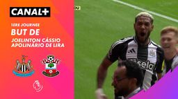 Le but de Joelinton Cássio Apolinário de Lira contre Southampton (45')