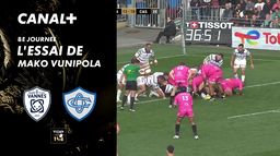 L'essai de Mako Vunipola contre Castres