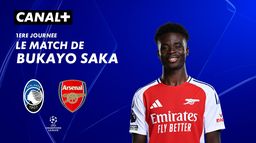 Focus sur le match de Bukayo Saka contre l'Atalanta