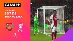 Le but de Bukayo Saka contre Liverpool (9')