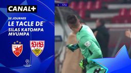 Le tacle de Silas Katompa Mvumpa contre Stuttgart (12')