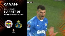 L'arrêt de Dominik Livakovic contre Union St Gilloise (92')