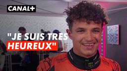 Formule 1 : La joie de Lando Norris après la victoire de Piastri à Bakou