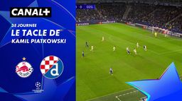 Le tacle de Kamil Piatkowski contre Dinamo Zagreb (35')