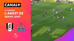 L'arrêt de Bernd Leno contre Newcastle (71')