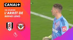 L'arrêt de Bernd Leno contre Brentford (96')