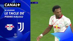 Le tacle de Pierre Kalulu contre Leipzig (86')