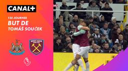 Le but de Tomáš Souček contre Newcastle (10')