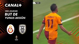 Le but de Yunus Akgün contre PAOK Salonique (75')