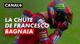 La chute de Francesco Bagnaia lors de la course sprint du GP de Malaisie - MotoGP