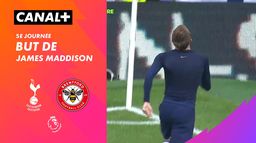 Le but de James Maddison contre Brentford (85')