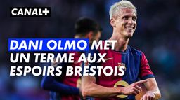 Dani Olmo inscrit le but du 2-0 pour Barcelone face à Brest