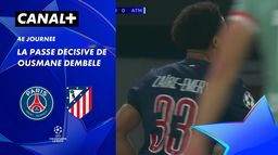 Le passe décisive de Ousmane Dembélé contre Atlético (14')