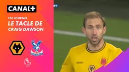 Le tacle de Craig Dawson contre Crystal Palace (6')