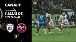 L'essai de Ben Tapuai contre Vannes