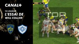 L'essai de Will Collier contre Clermont