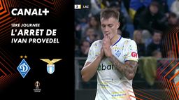 L'arrêt de Ivan Provedel contre Dynamo Kiev (42')