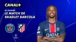 Focus sur le match de Bradley Barcola contre Atlético