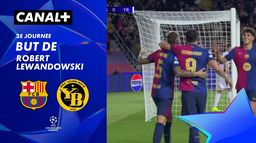 Le but de Robert Lewandowski contre Young Boys (51')