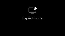 Funkcja Expert mode
