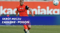 Skrót meczu Zagłębie - Pogoń