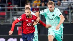 Skrót meczu Lille - Slavia Praga