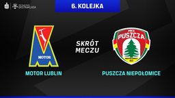 Skrót meczu Motor - Puszcza