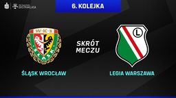 Skrót meczu Śląsk - Legia