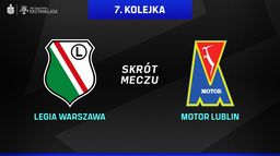 Skrót meczu Legia - Motor