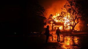 Los Angeles, le paradis des stars en flammes