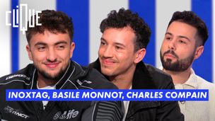 Inoxtag, Charles Compain et Basile Monnot