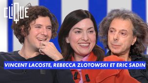 Rebecca Zlotowski, Vincent Lacoste et Éric Sadin