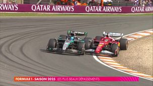 "Dépassements spectaculaires en F1 : Piastri, Verstappen, Hamilton et Leclerc brillent sur la piste
