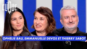 Ophélie Bau, Emmanuelle Devos et Thierry Sabot