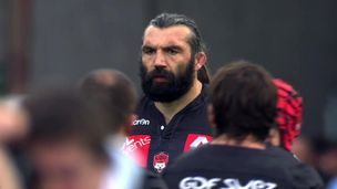 Sébastien Chabal - Tour d'honneur