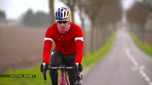 Le triathlète Vincent Luis - A pied d'oeuvre