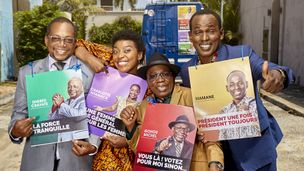 LE PARLEMENT DU RIRE EN CAMPAGNE ELECTORALE