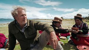 A la voile sur le lac Titicaca